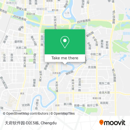 天府软件园-D区5栋 map