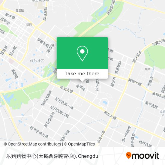 乐购购物中心(天鹅西湖南路店) map