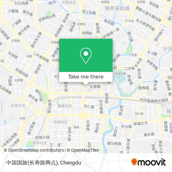 中国国旅(长寿路网点) map