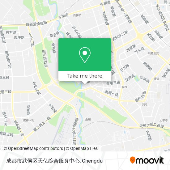 成都市武侯区天亿综合服务中心 map