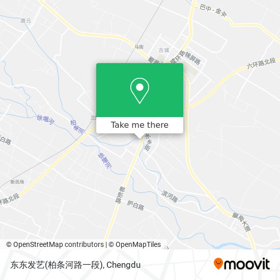 东东发艺(柏条河路一段) map