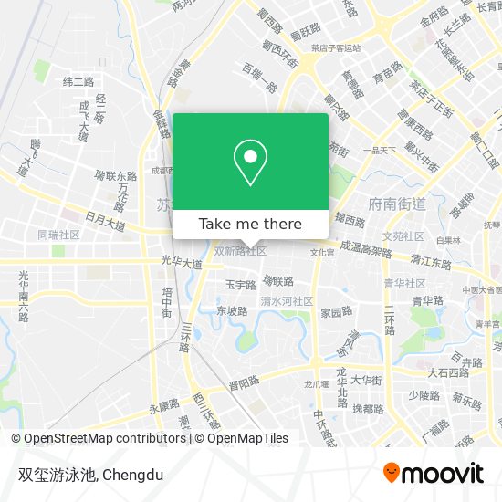 双玺游泳池 map