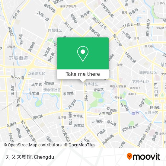 对又来餐馆 map