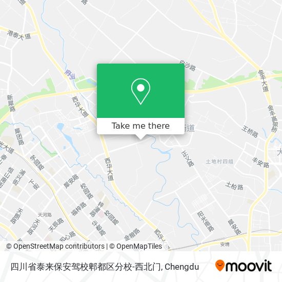 四川省泰来保安驾校郫都区分校-西北门 map