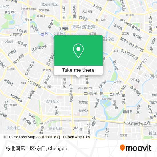 棕北国际二区-东门 map