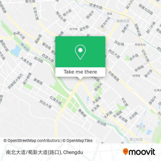 南北大道/蜀新大道(路口) map