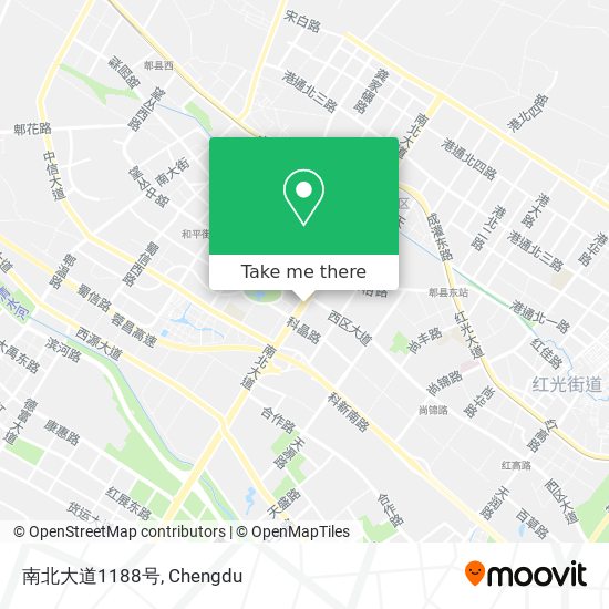 南北大道1188号 map