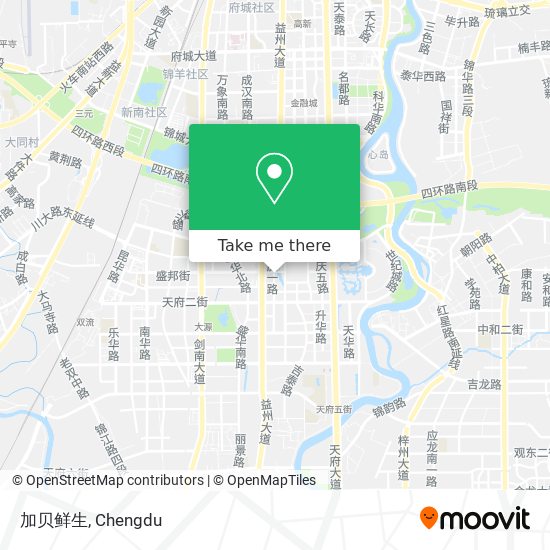 加贝鲜生 map