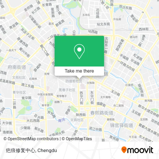 疤痕修复中心 map