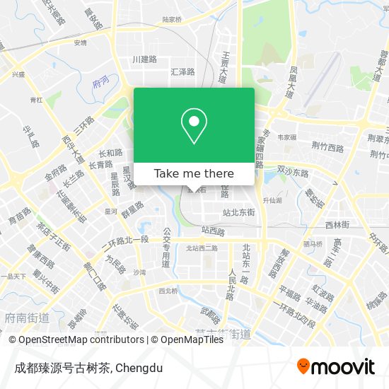 成都臻源号古树茶 map