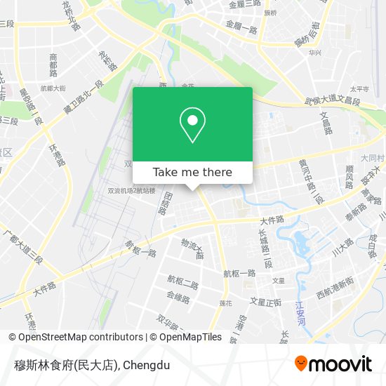穆斯林食府(民大店) map