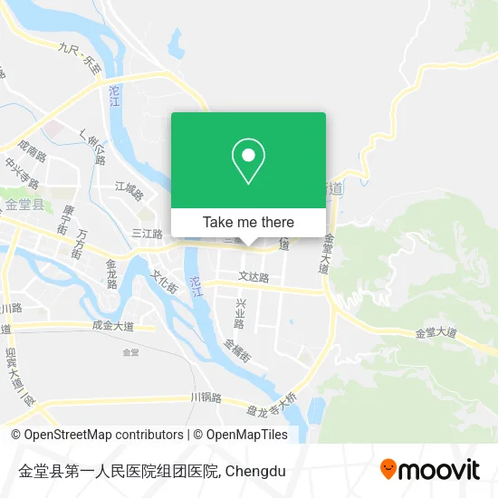 金堂县第一人民医院组团医院 map