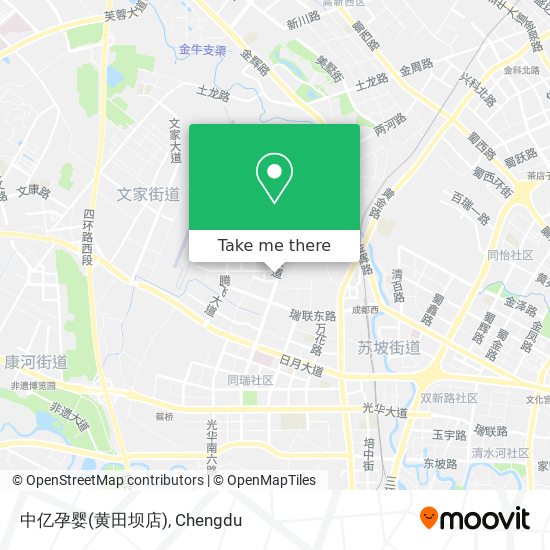 中亿孕婴(黄田坝店) map