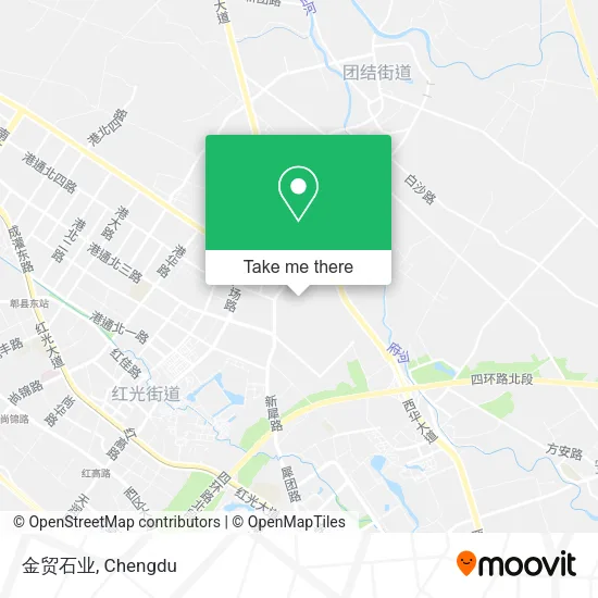 金贸石业 map