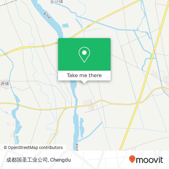 成都国圣工业公司 map