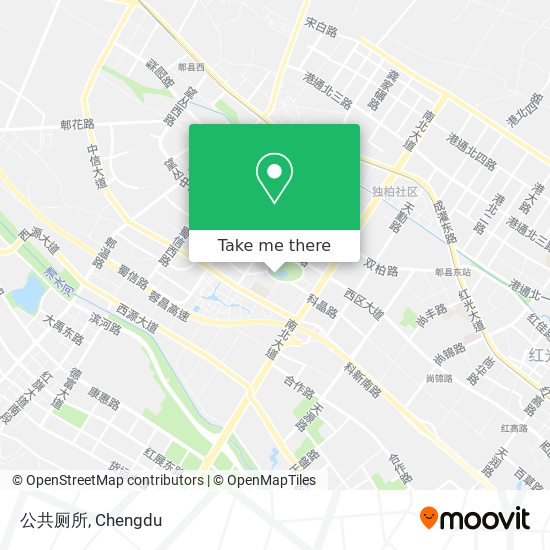 公共厕所 map