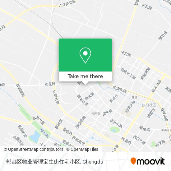 郫都区物业管理宝生街住宅小区 map