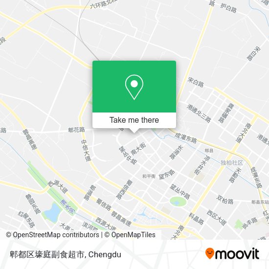 郫都区壕庭副食超市 map