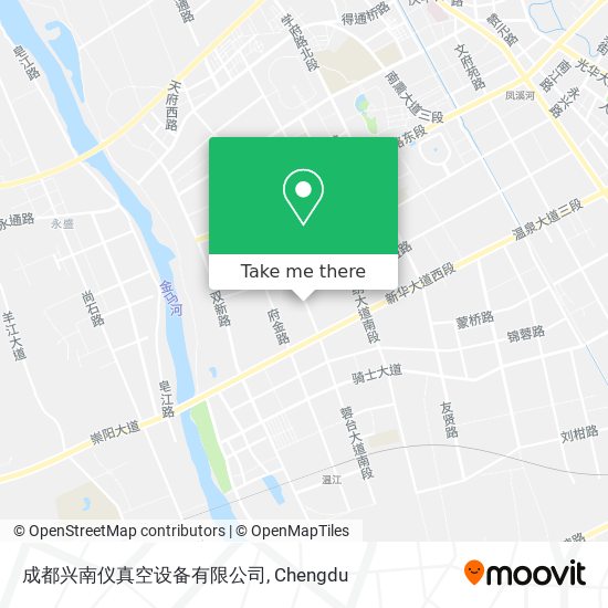 成都兴南仪真空设备有限公司 map