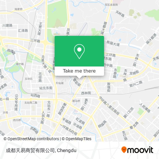 成都天易商贸有限公司 map