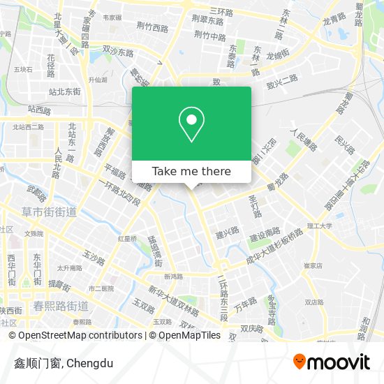 鑫顺门窗 map