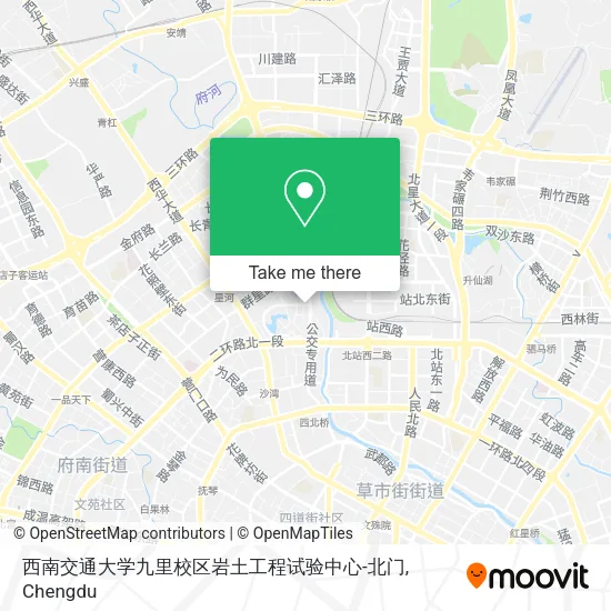 西南交通大学九里校区岩土工程试验中心-北门 map