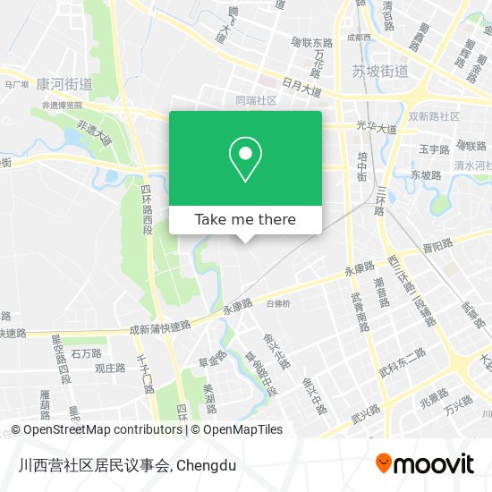 川西营社区居民议事会 map