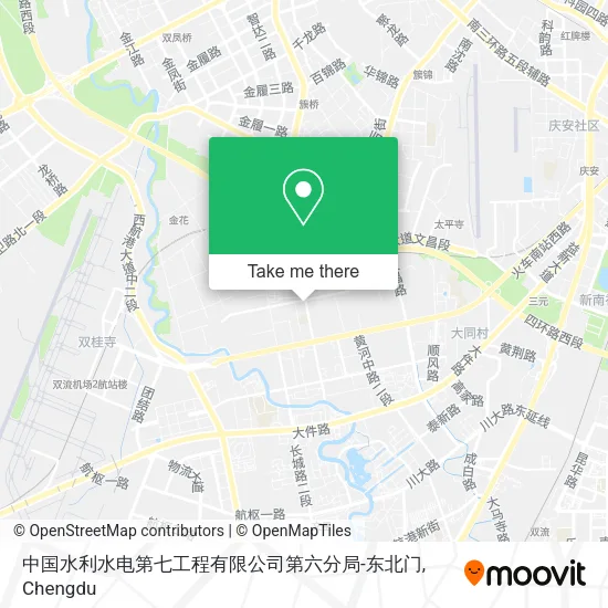 中国水利水电第七工程有限公司第六分局-东北门 map