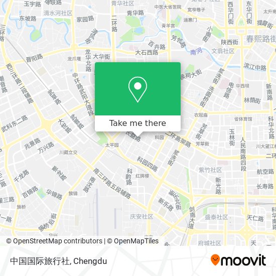 中国国际旅行社 map