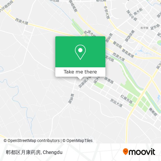 郫都区月康药房 map