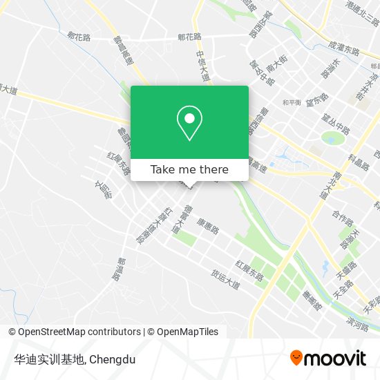 华迪实训基地 map