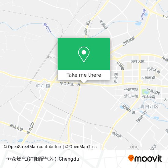 恒森燃气(红阳配气站) map