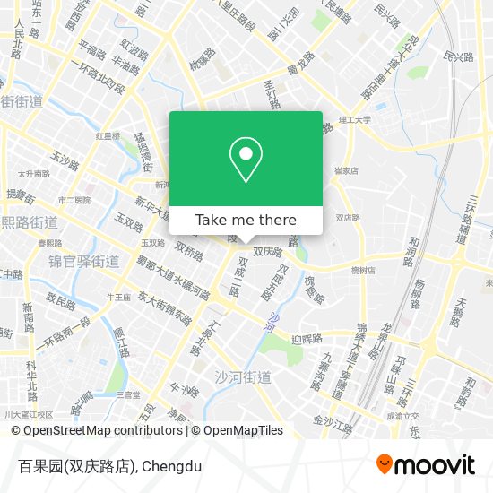 百果园(双庆路店) map