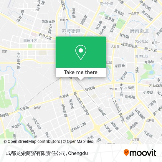 成都龙籴商贸有限责任公司 map