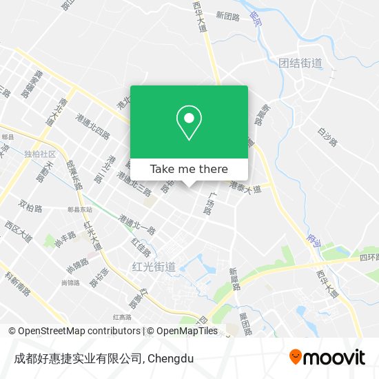 成都好惠捷实业有限公司 map
