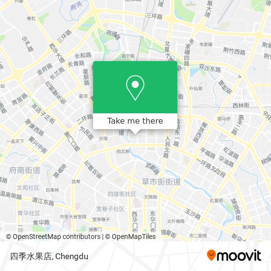 四季水果店 map