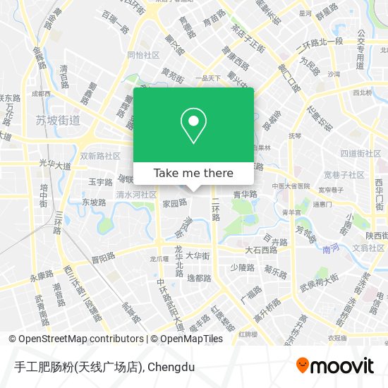 手工肥肠粉(天线广场店) map