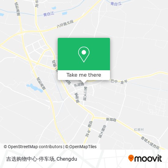 吉选购物中心-停车场 map