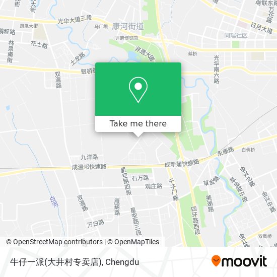 牛仔一派(大井村专卖店) map