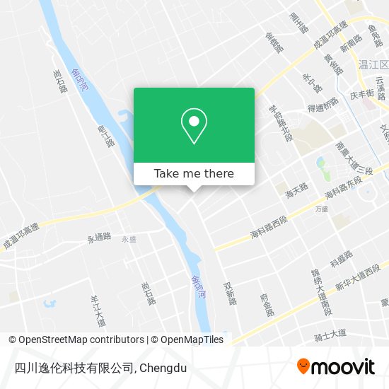 四川逸伦科技有限公司 map