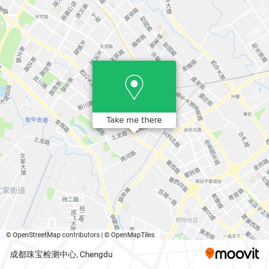 成都珠宝检测中心 map