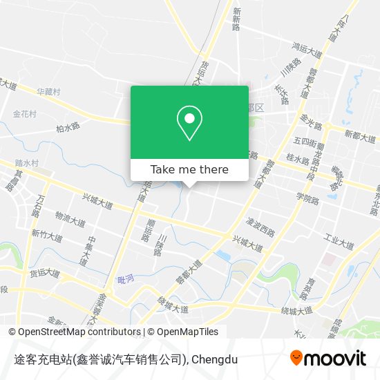 途客充电站(鑫誉诚汽车销售公司) map