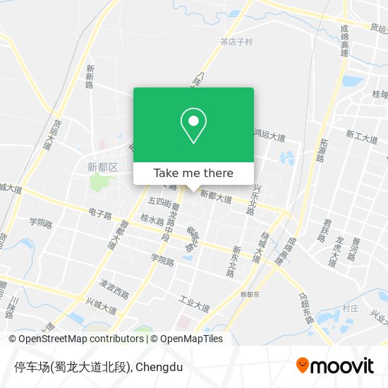 停车场(蜀龙大道北段) map