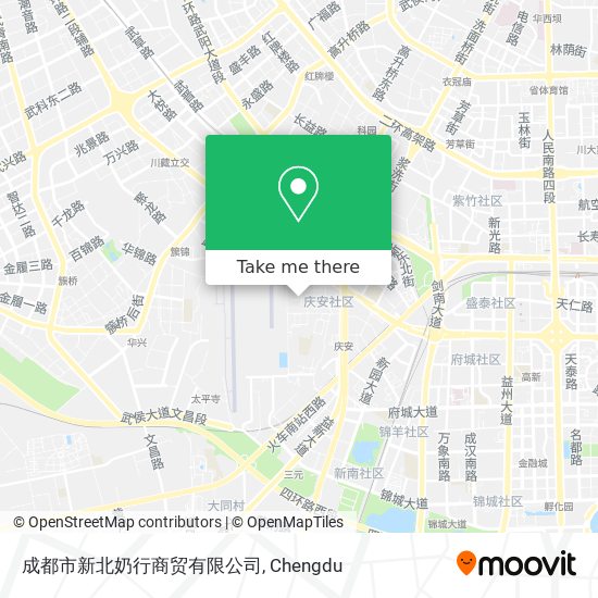 成都市新北奶行商贸有限公司 map
