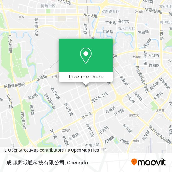 成都思域通科技有限公司 map