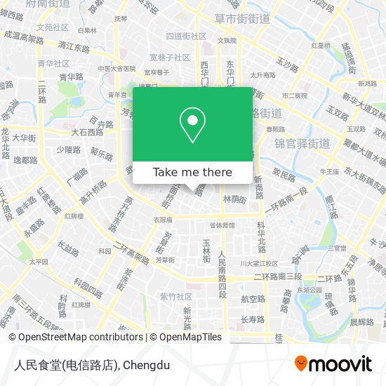 人民食堂(电信路店) map