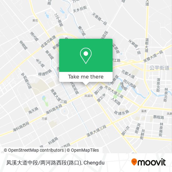 凤溪大道中段/两河路西段(路口) map