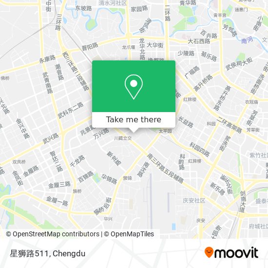 星狮路511 map