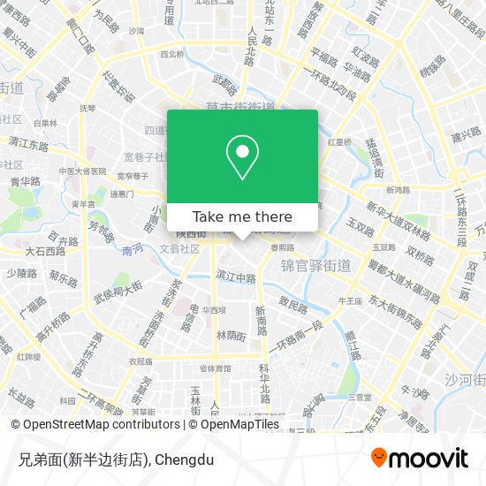 兄弟面(新半边街店) map