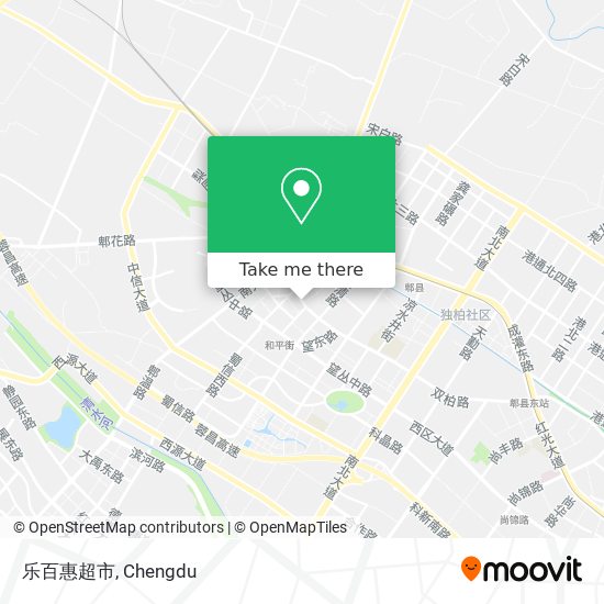 乐百惠超市 map